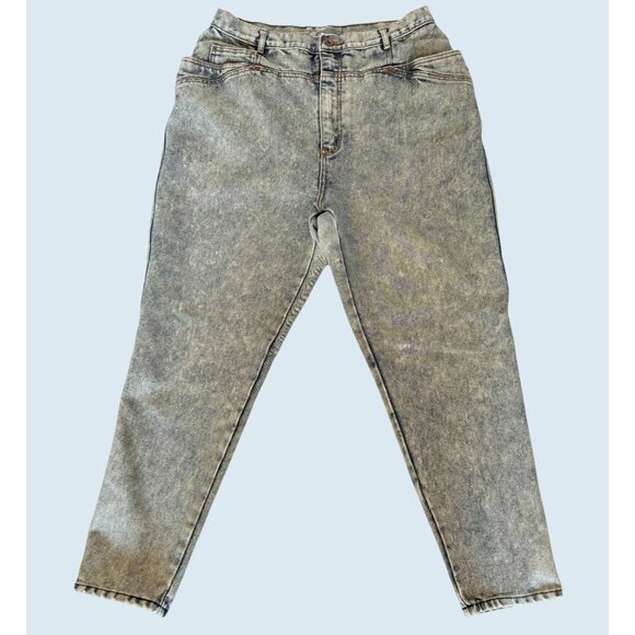 Vintage GITANO Stonewash High Waisted Mom Jeans 80s / 90s Size 31 - Picture 2 of 8